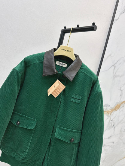 Miu 25fw corduroy jacket