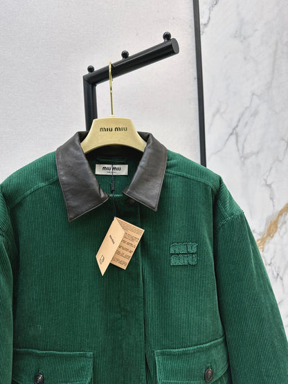 Miu 25fw corduroy jacket