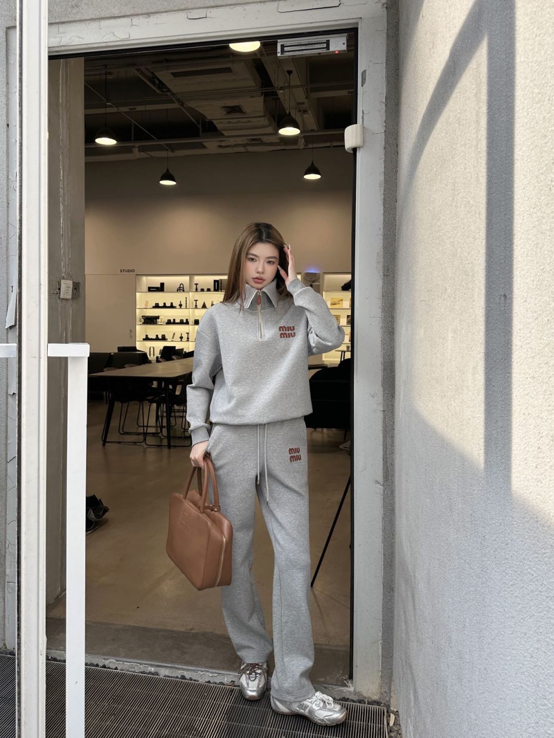 Miu 25fw tracksuit