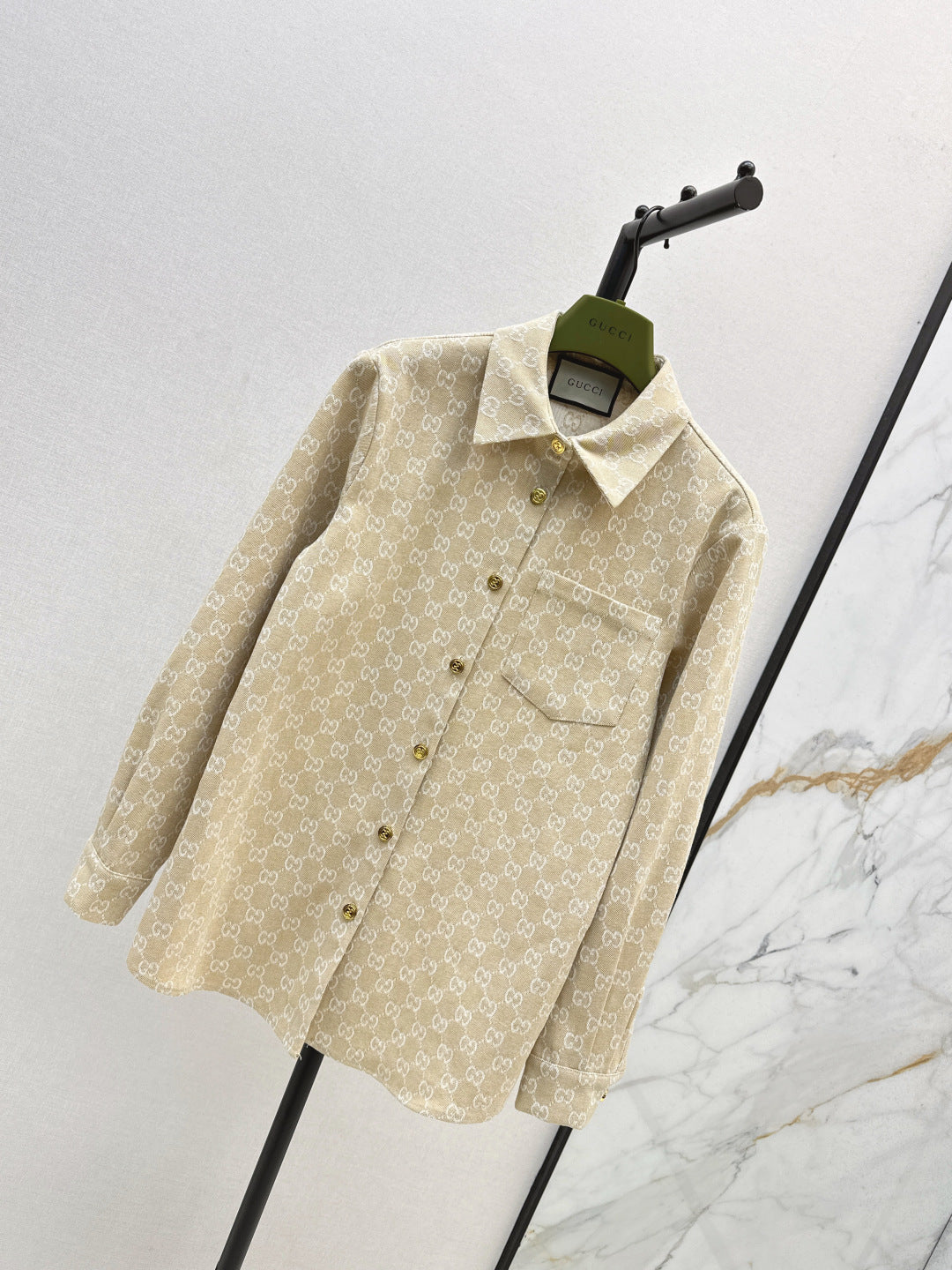 Guc 25fw jacquard shirt