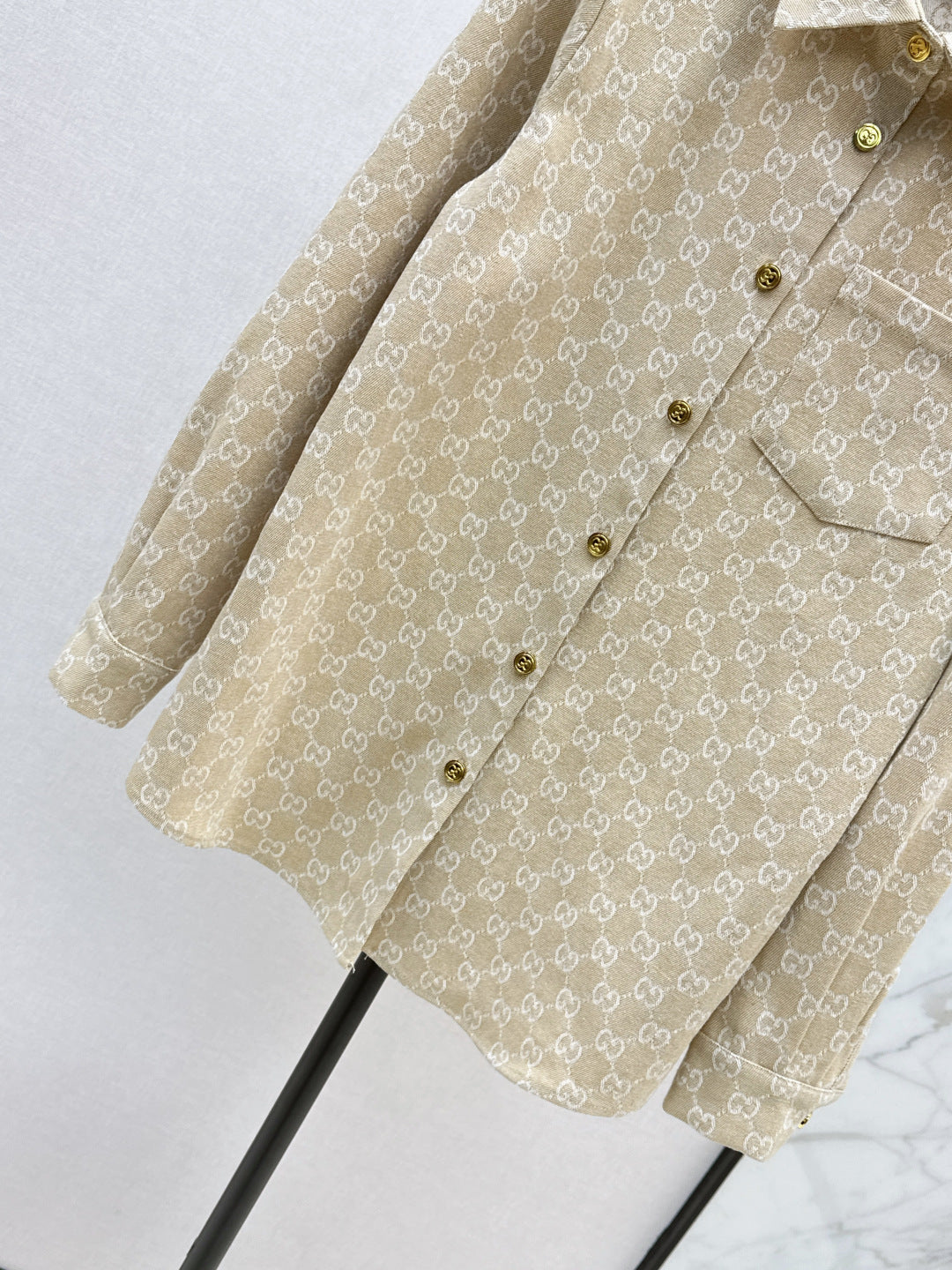 Guc 25fw jacquard shirt