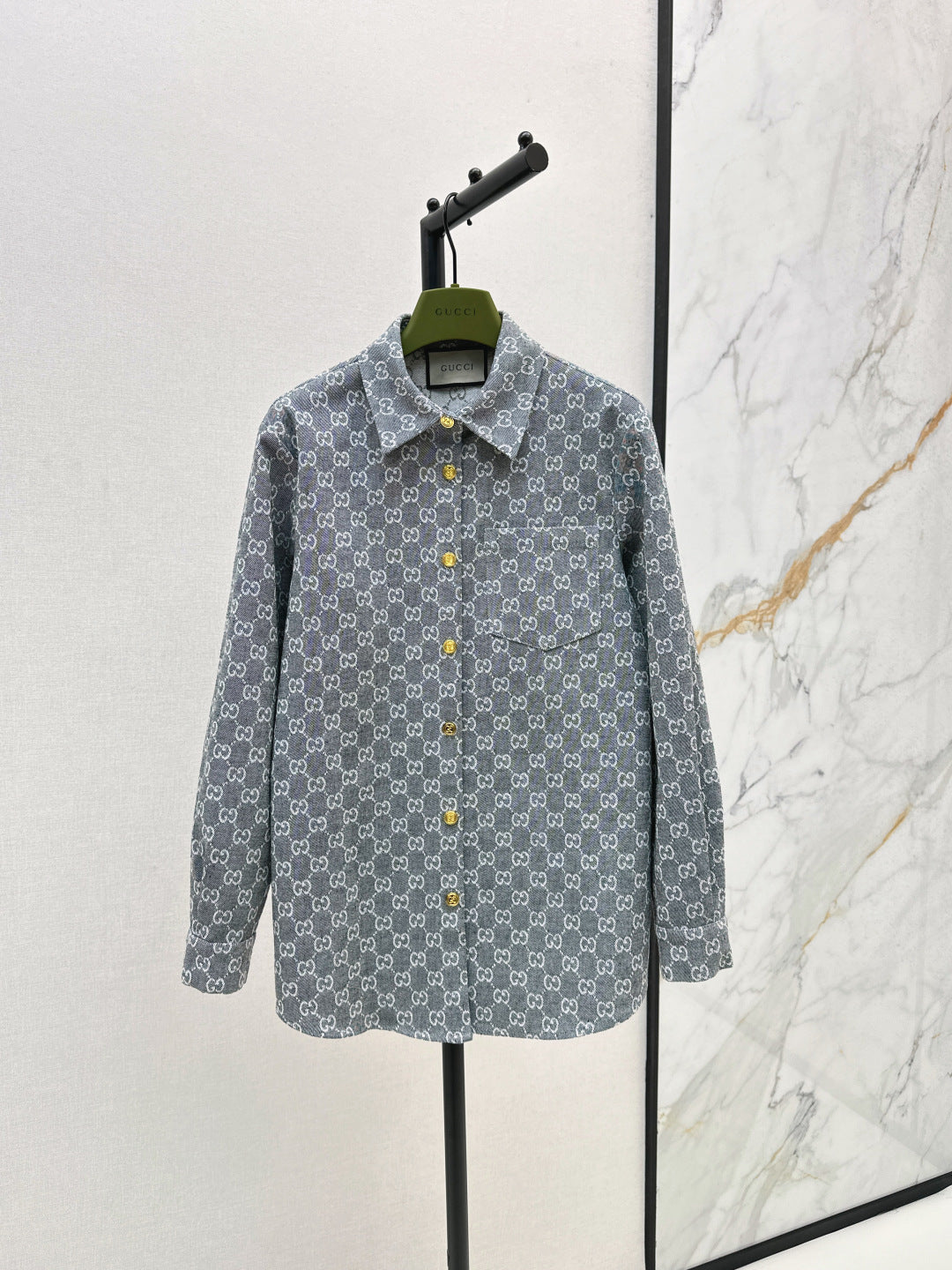 Guc 25fw jacquard shirt