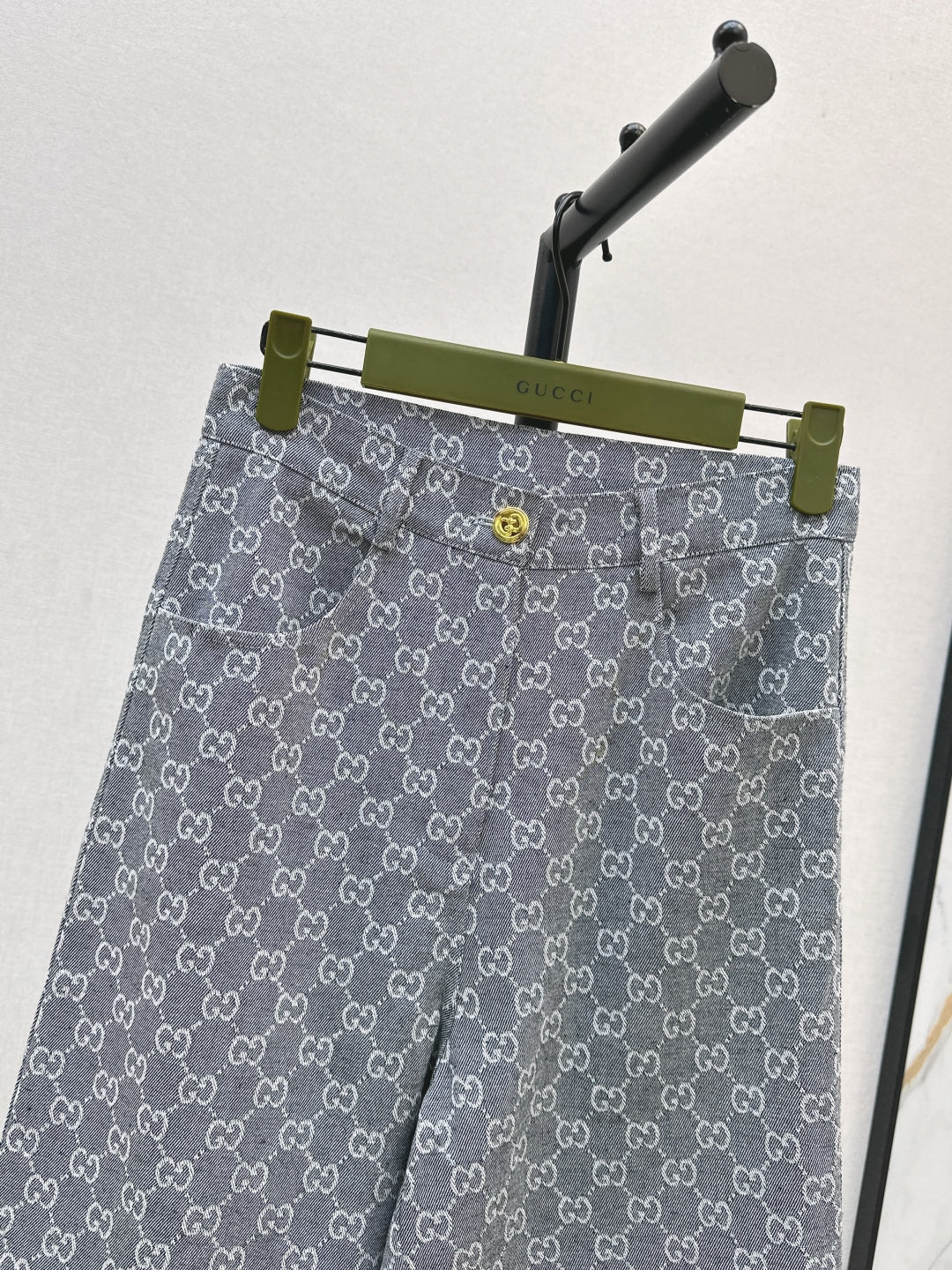 Guc 25fw jacquard jeans