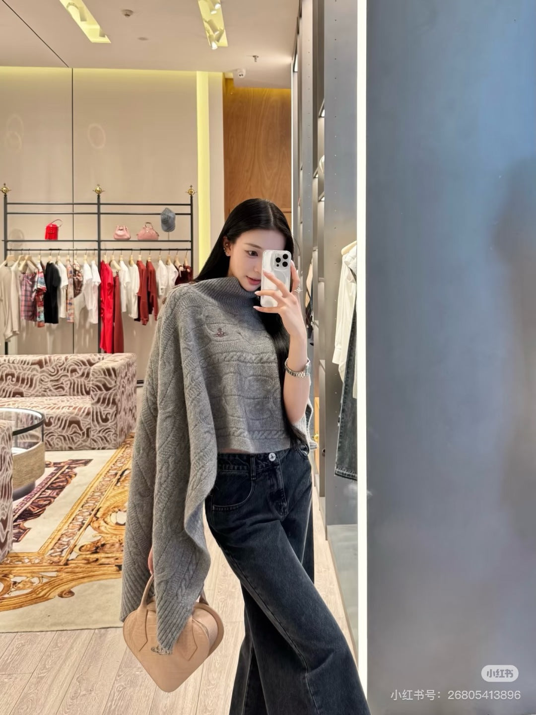 West 25fw vivienne cape