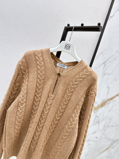 Loe 25fw cashmere sweater