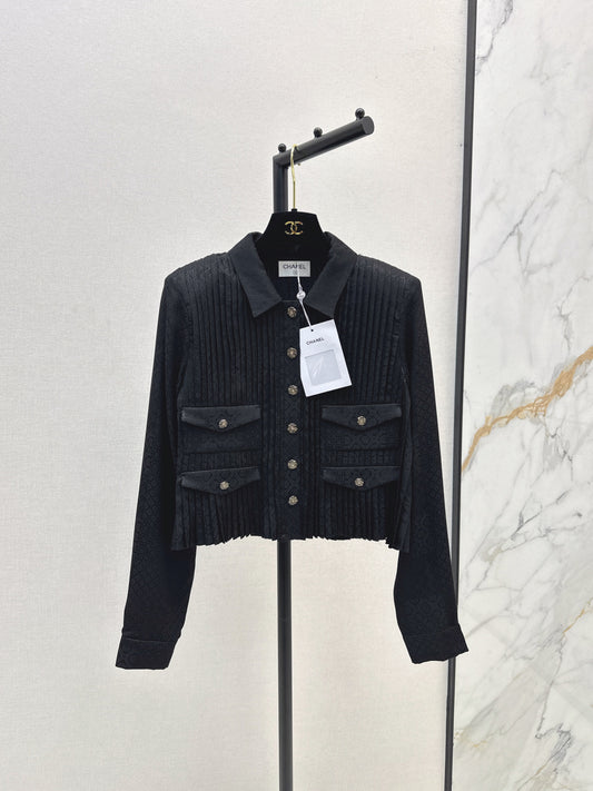 Chan 25fw silk jacket