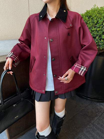 Bur 25fw trench coat