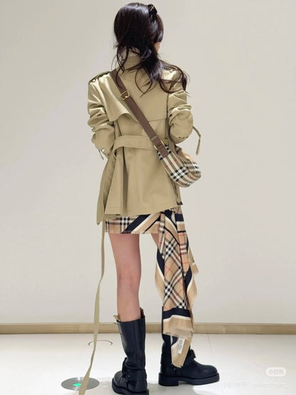 Bur 25fw trench coat