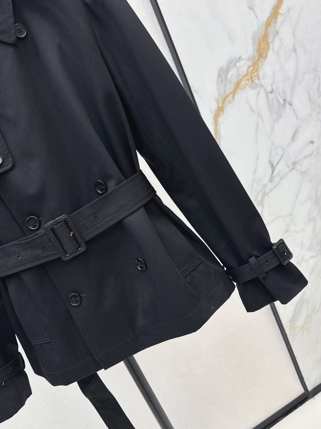 Bur 25fw trench coat