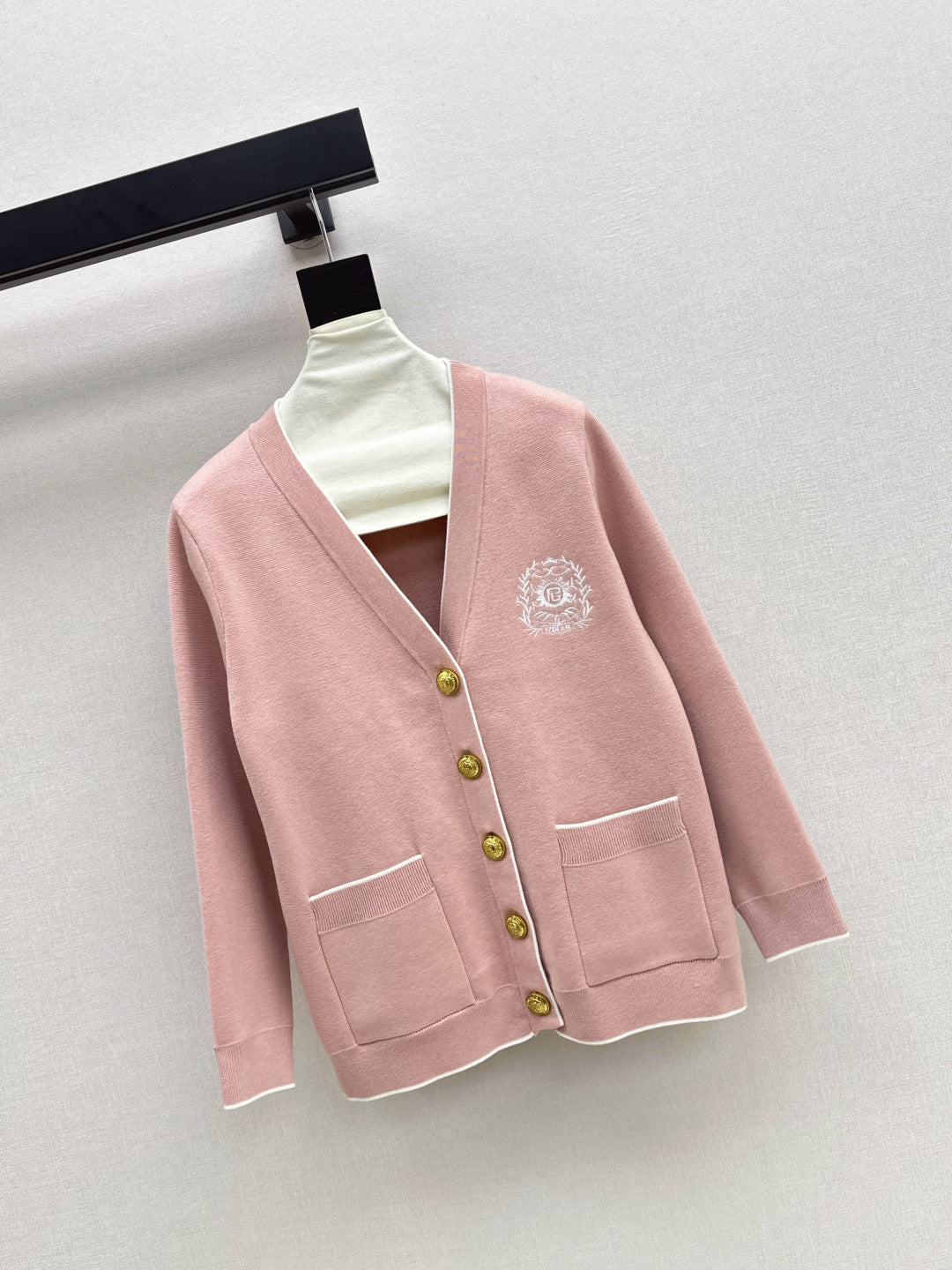 Bal 25fw knitted cardigan