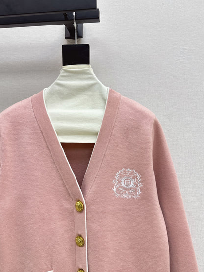 Bal 25fw knitted cardigan