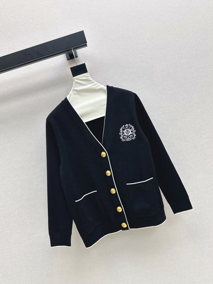 Bal 25fw knitted cardigan