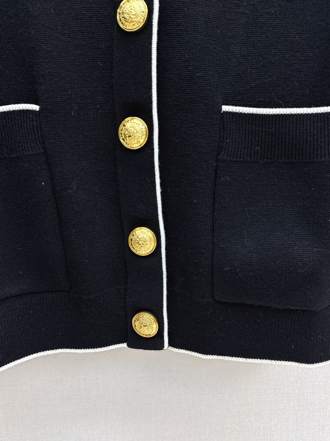 Bal 25fw knitted cardigan
