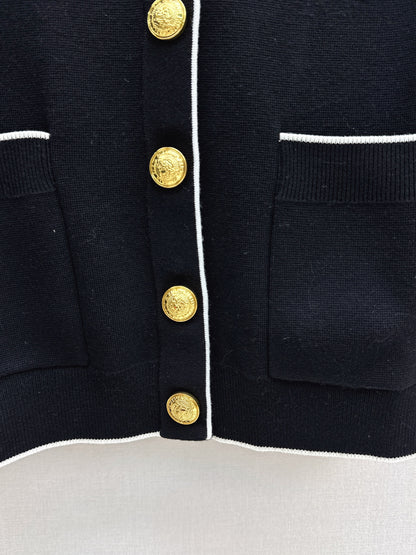 Bal 25fw knitted cardigan