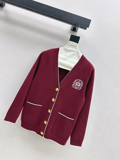 Bal 25fw knitted cardigan