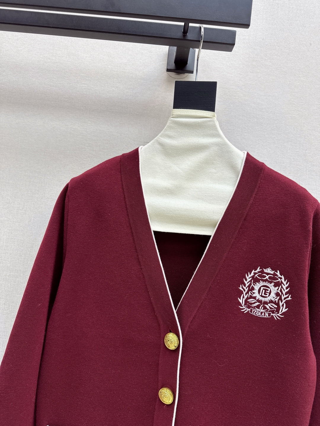 Bal 25fw knitted cardigan
