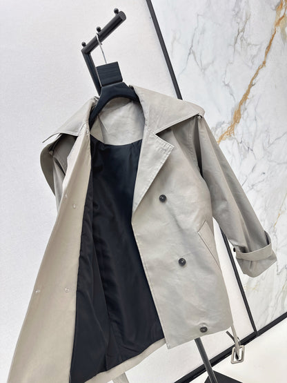 Bur 25fw trench coat