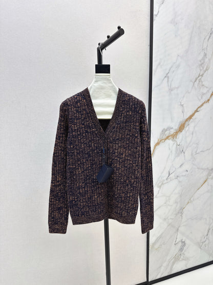 Pra 25fw knitted cardigan