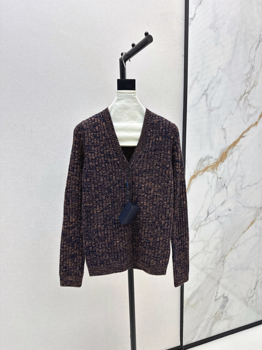 Pra 25fw knitted cardigan