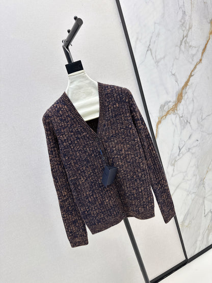 Pra 25fw knitted cardigan
