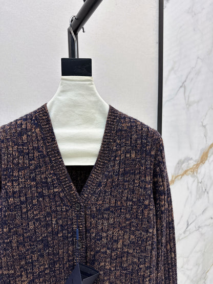 Pra 25fw knitted cardigan