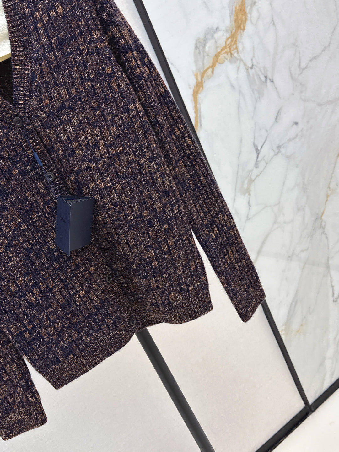 Pra 25fw knitted cardigan