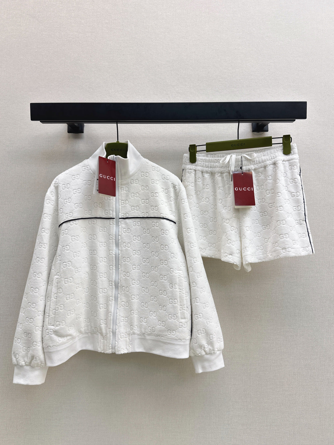 Guc 25fw jacquard suit