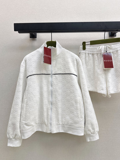 Guc 25fw jacquard suit