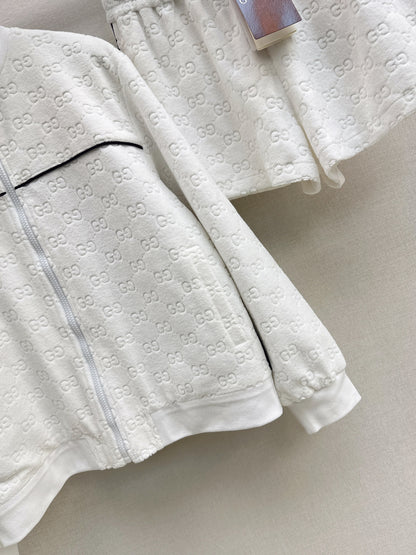 Guc 25fw jacquard suit