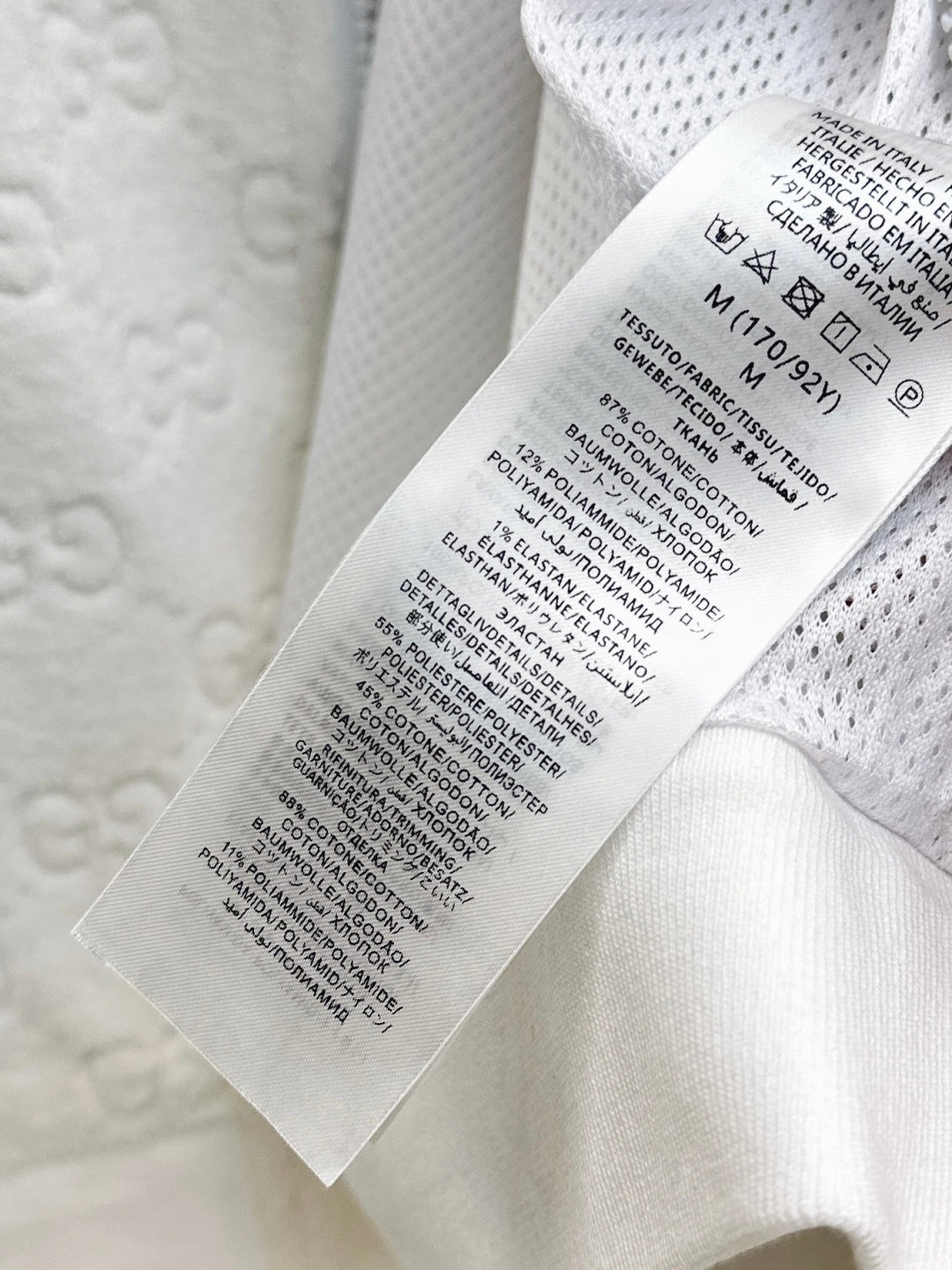 Guc 25fw jacquard suit