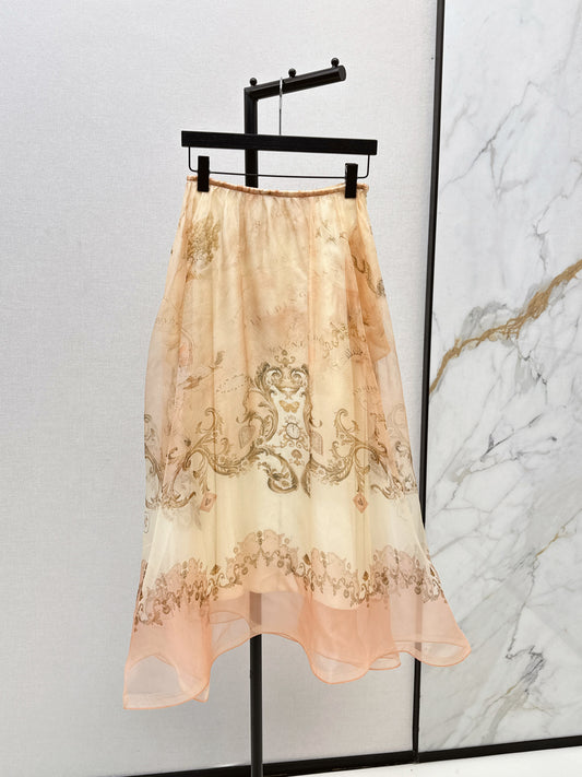 Zimm 25fw silk skirt