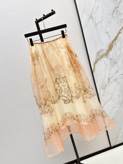 Zimm 25fw silk skirt