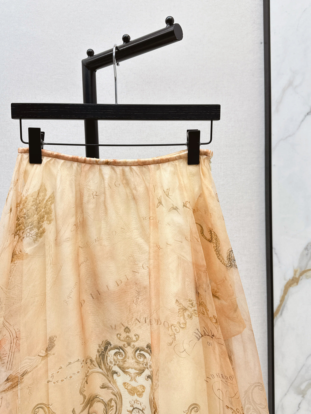 Zimm 25fw silk skirt