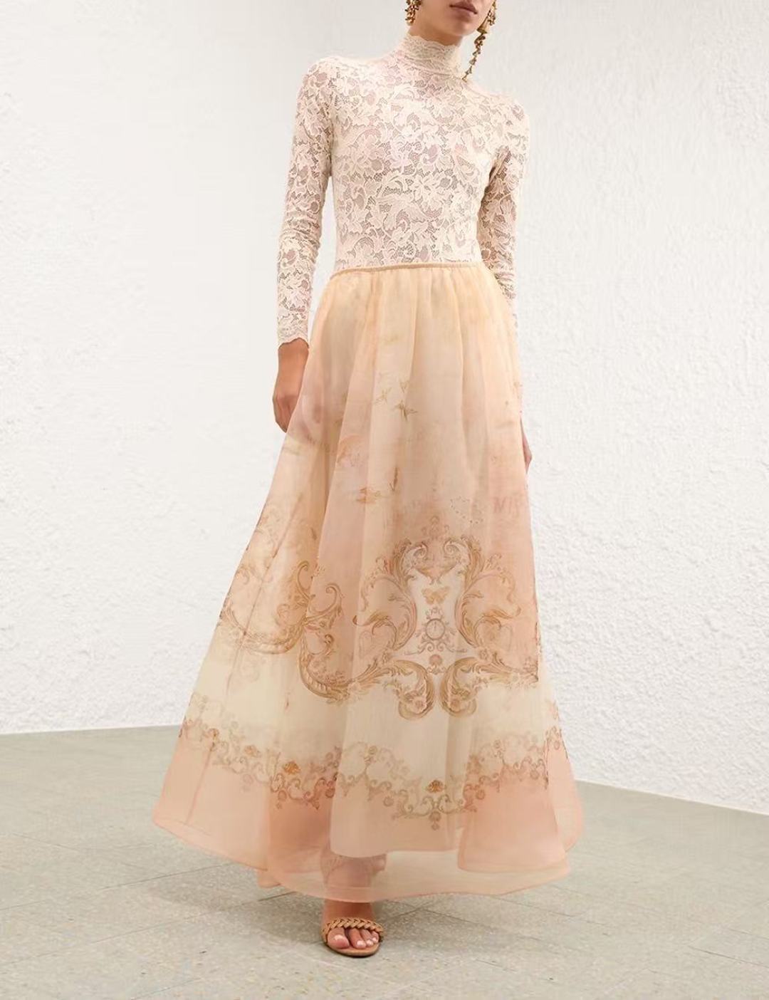 Zimm 25fw silk skirt