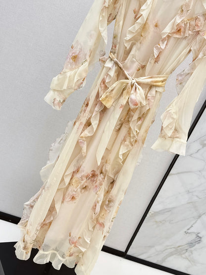 Zimm 25fw silk dress