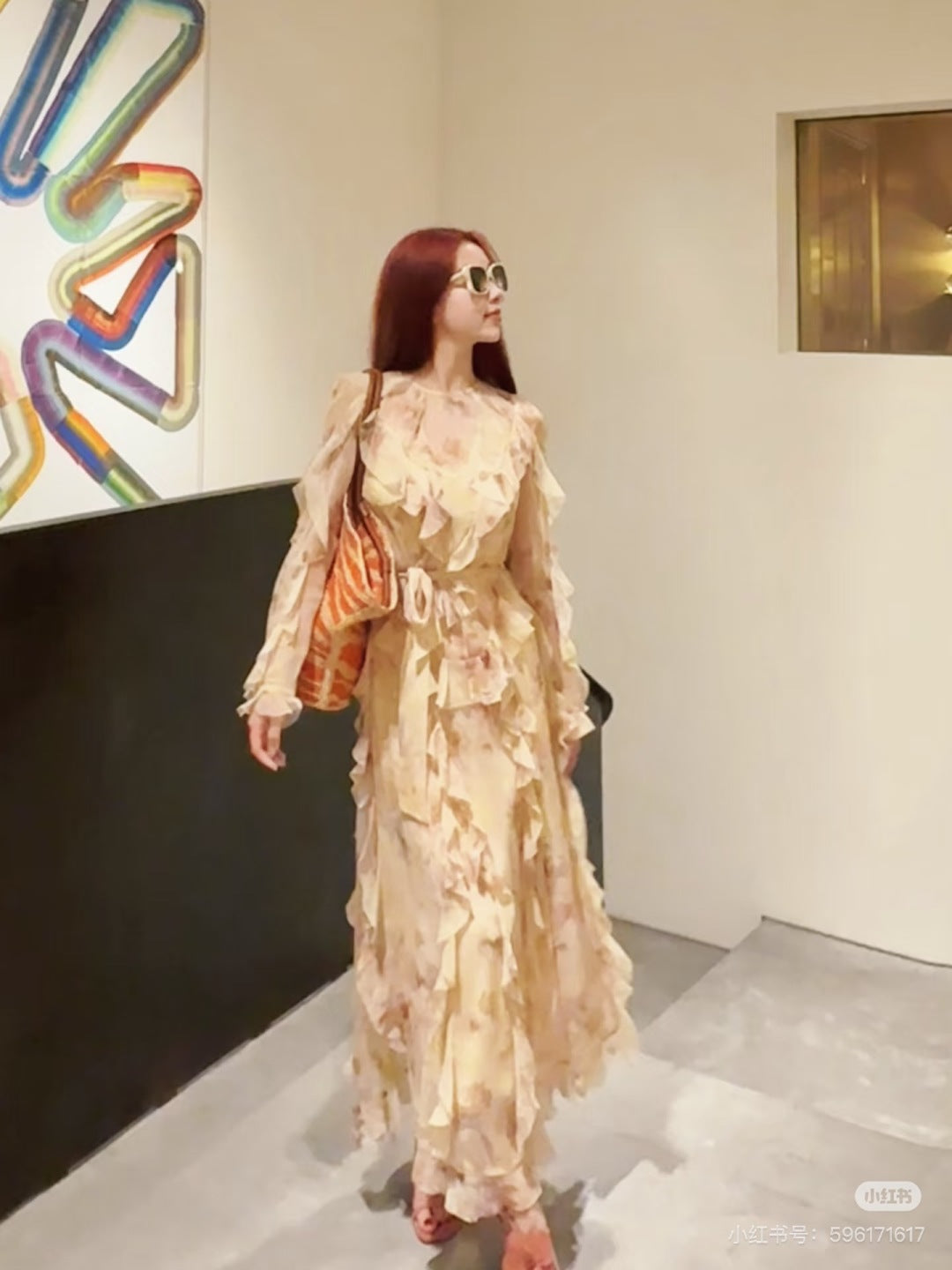 Zimm 25fw silk dress