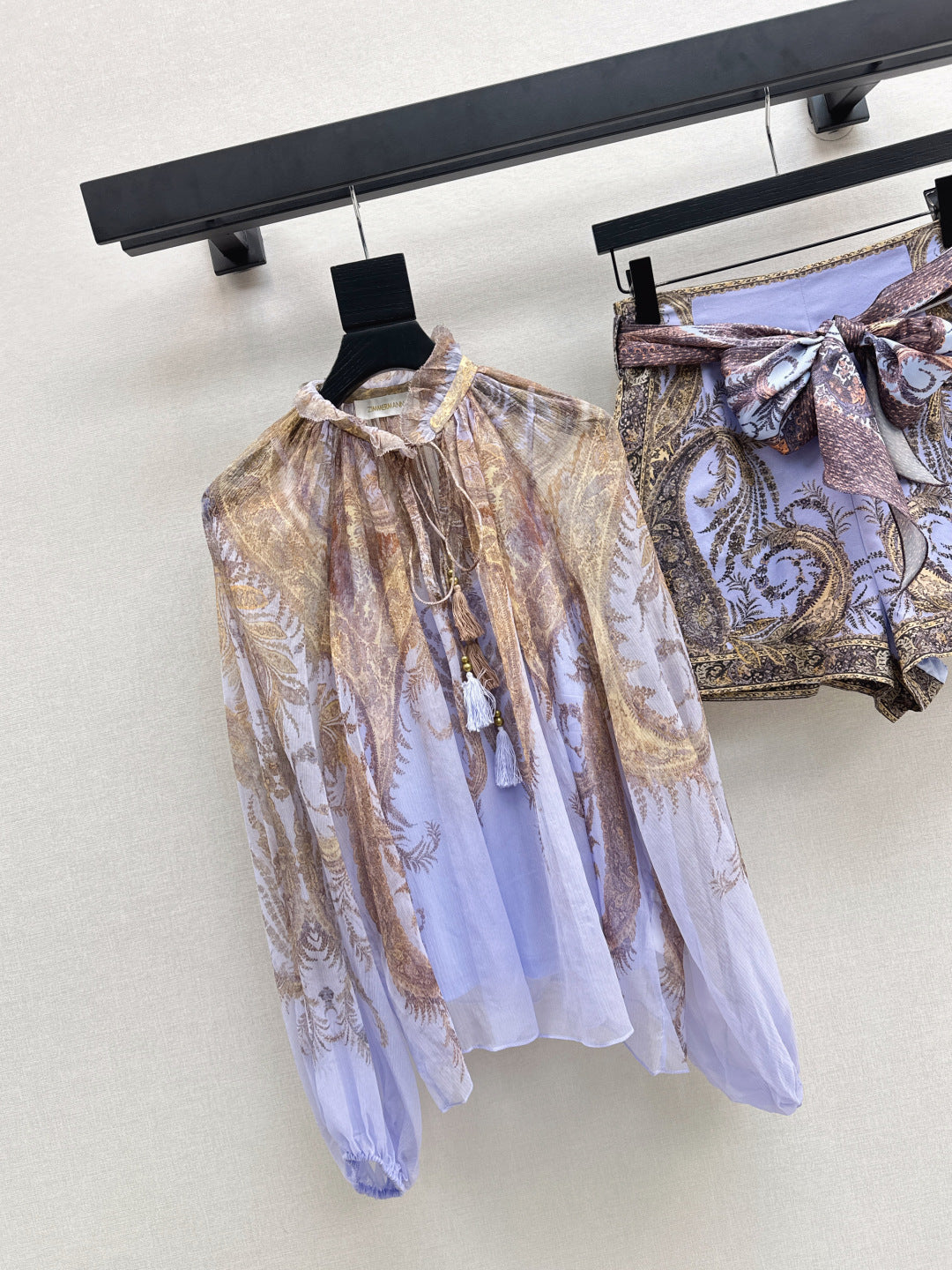 Zimm 25fw silk shirt