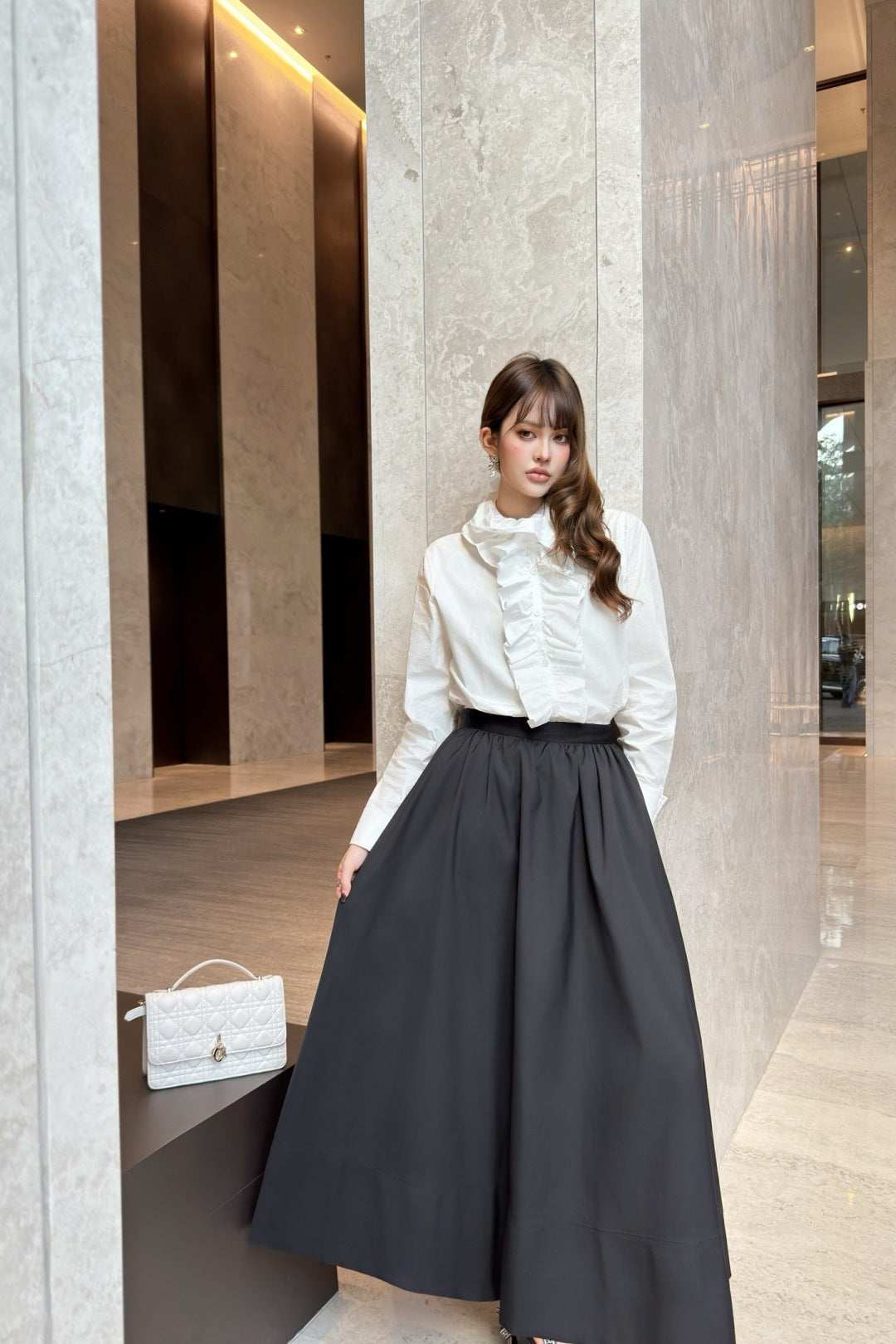CD 25fw A-line skirt