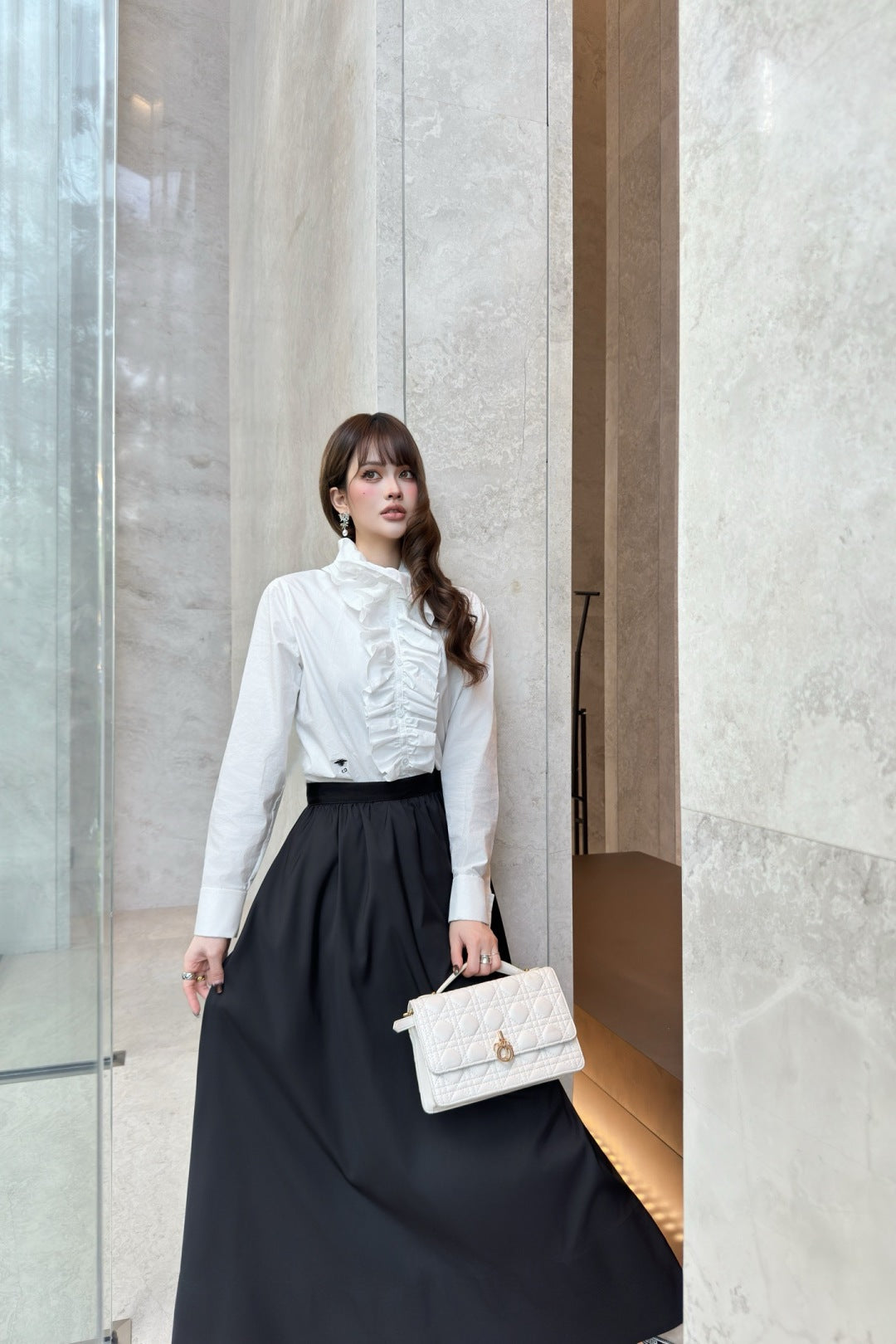 CD 25fw A-line skirt
