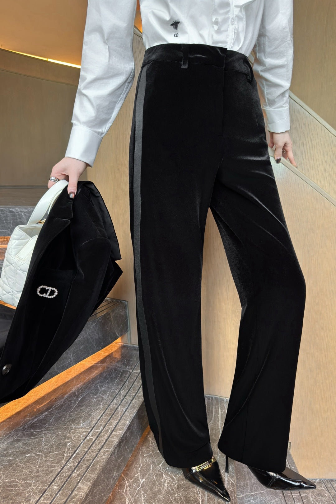 CD 25ss velvet pants