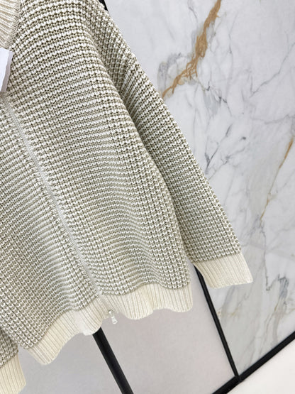 Brun 25fw embroidered sweater