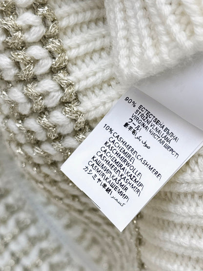 Brun 25fw embroidered sweater