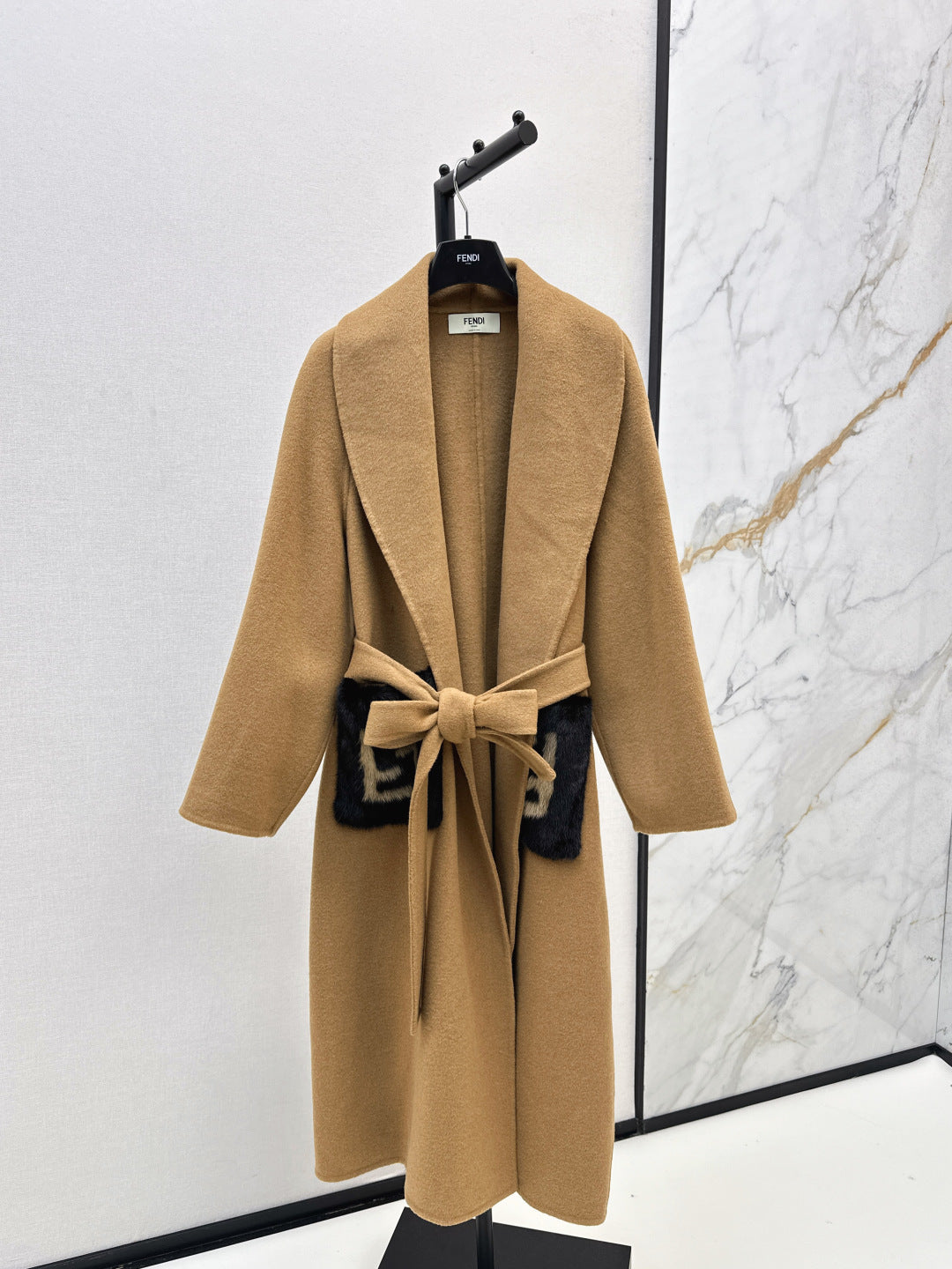 Fend 25fw wool coat