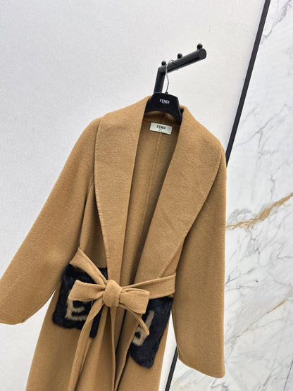 Fend 25fw wool coat
