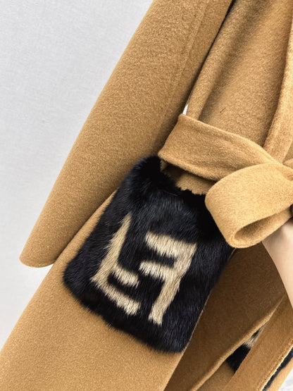 Fend 25fw wool coat