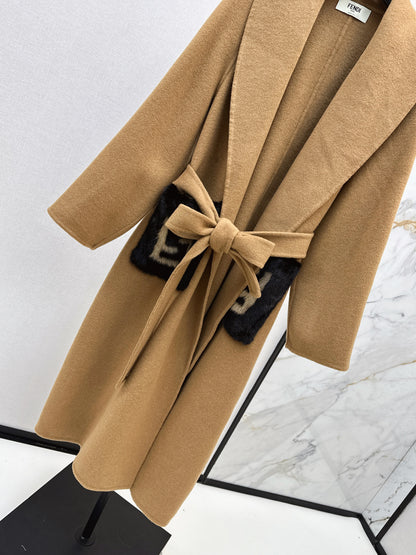 Fend 25fw wool coat