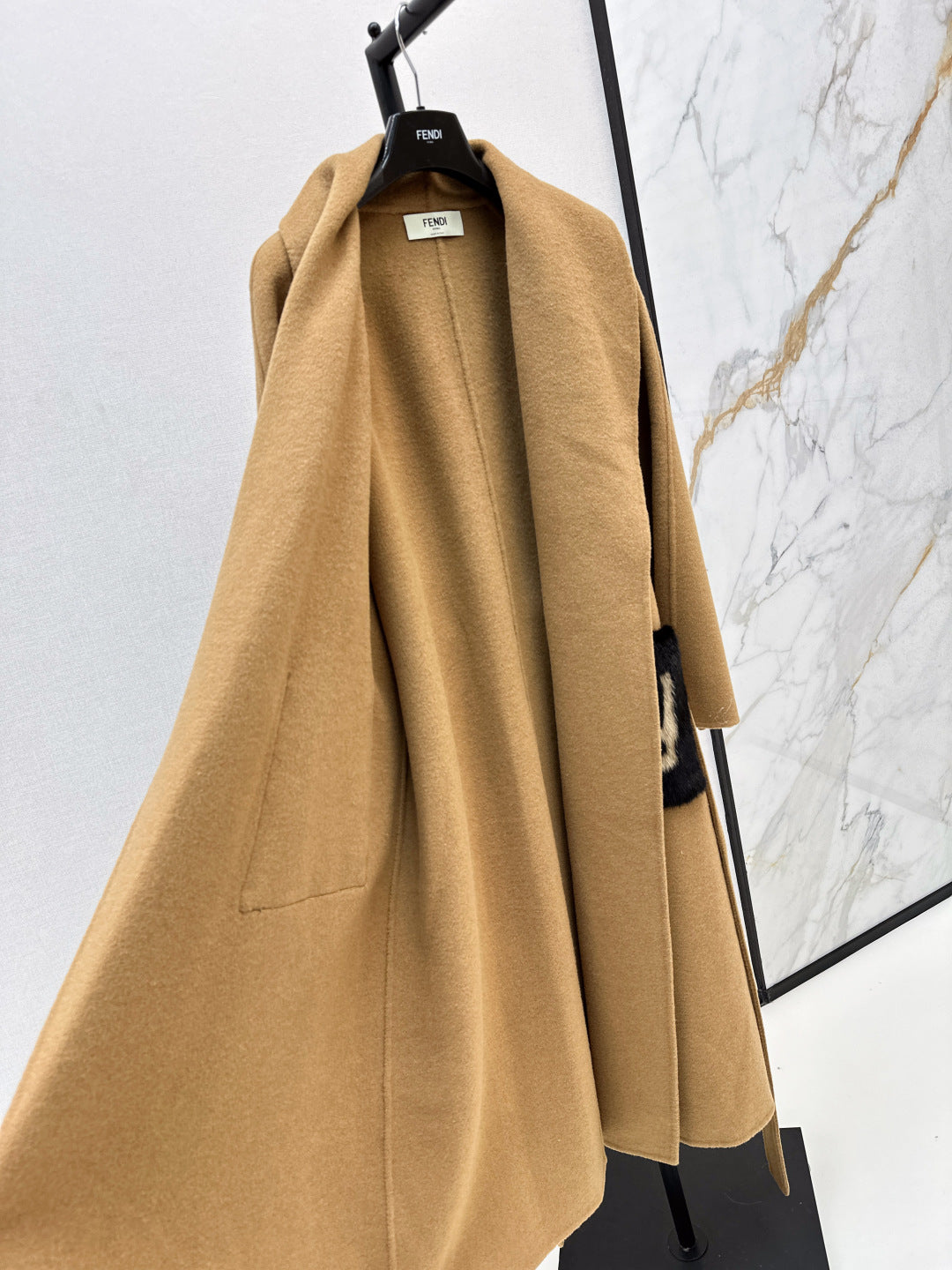 Fend 25fw wool coat