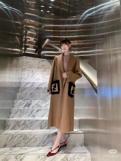 Fend 25fw wool coat