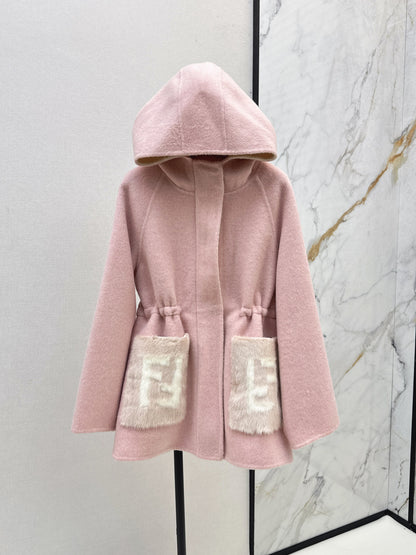 Fend 25fw hooded coat