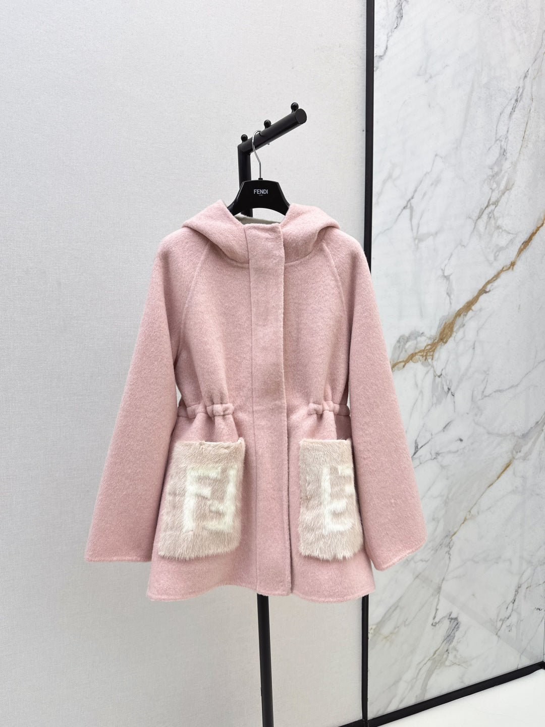 Fend 25fw hooded coat